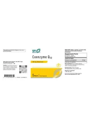 Coenzyme Q10 by SFI Health — Support Heart Health, Boost Energy - Back