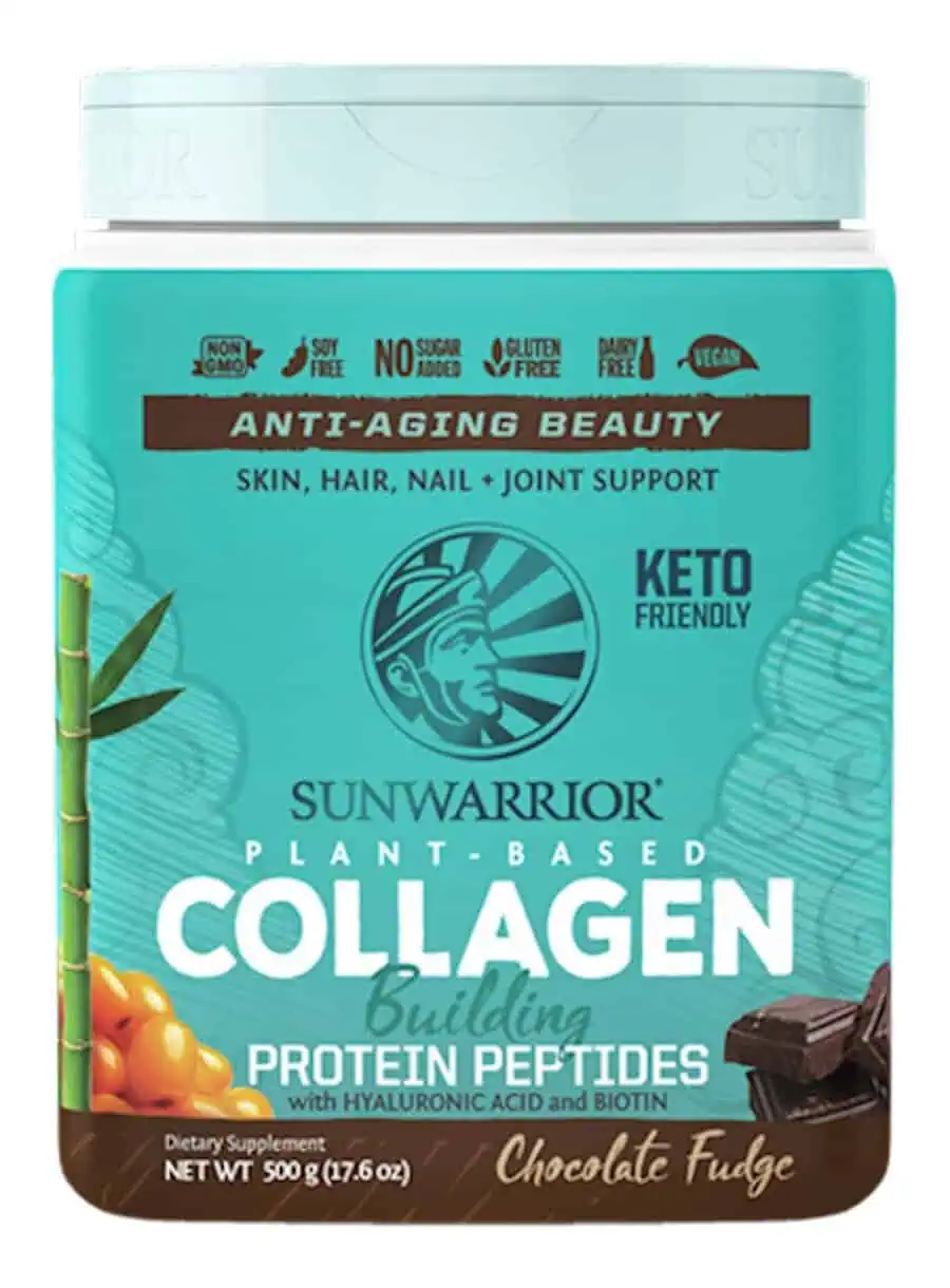 Sunwarrior Collagen Plant Based Chocolate - vegan collagen, beauty supplement