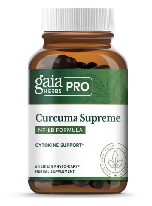 Gaia Herbs Curcuma Supreme — Cytokine Support, Turmeric Extract