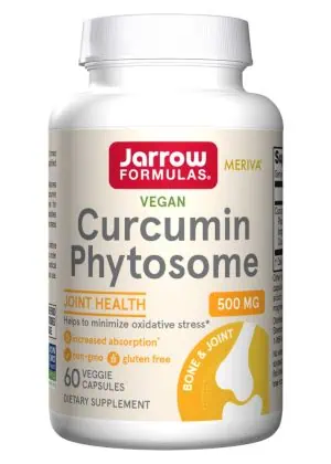Jarrow Formulas Curcumin Phytosome 500mg -- joint health, increased absorption