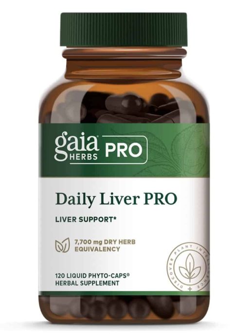 Gaia Herbs Daily Liver PRO — Liver Support, Herbal Supplement
