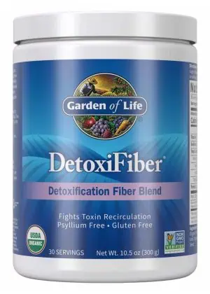 DetoxiFiber by Garden of Life — Organic Fiber Supplement, Detox Support