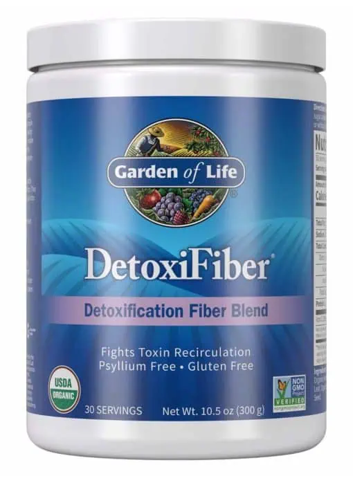 DetoxiFiber by Garden of Life — Organic Fiber Supplement, Detox Support