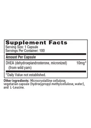 SFI Health DHEA — Micronized DHEA for Everyday Wellbeing - Back