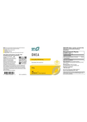 DHEA by SFI Health — Micronized DHEA, Everyday Wellbeing - Back