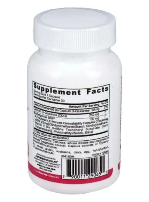 Jarrow Formulas DIM + CDG -- detoxification support, hormonal balance - Back