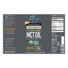 Garden of Life Dr. Formulated Brain Health — Organic Coconut MCT Oil, Fast Fuel for Body & Brain - Back