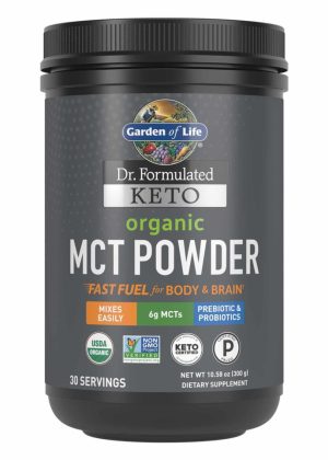Garden of Life Dr. Formulated Keto Organic MCT Powder -- MCT powder, keto supplement