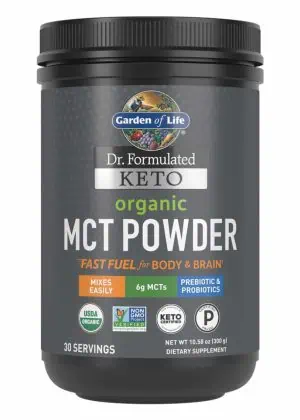 Garden of Life Dr. Formulated Keto Organic MCT Powder -- MCT powder, keto supplement