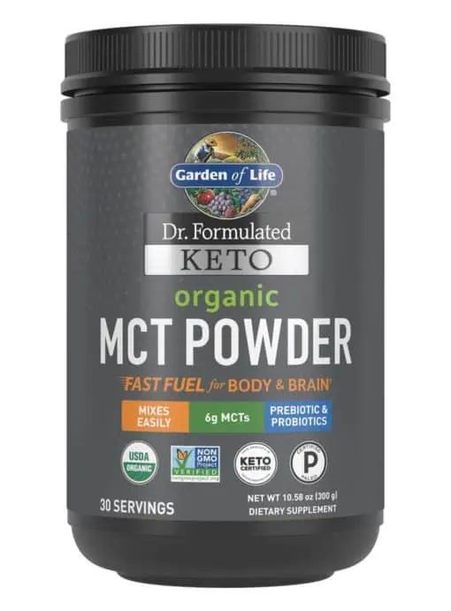 Garden of Life Dr. Formulated Keto Organic MCT Powder -- MCT powder, keto supplement