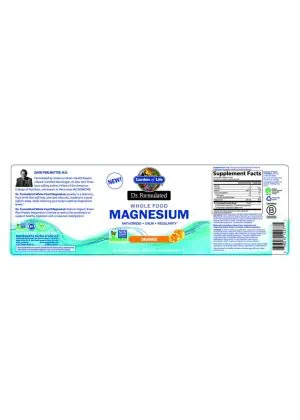 Garden of Life Dr. Formulated Whole Food Magnesium — Magnesium, Probiotics