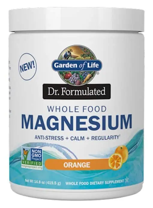 Garden of Life Dr. Formulated Whole Food Magnesium — Magnesium, Probiotics