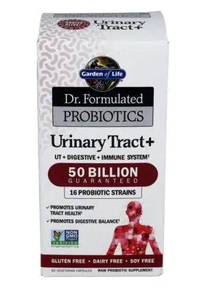 Garden of Life Dr. Formulated Probiotics Urinary Tract+ — Probiotic Support, Urinary Health