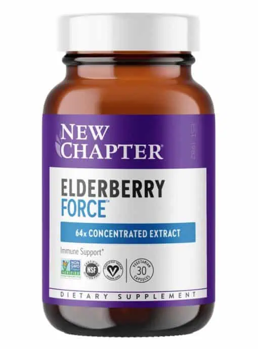 New Chapter Elderberry Force(TM) -- immune support, antioxidant action