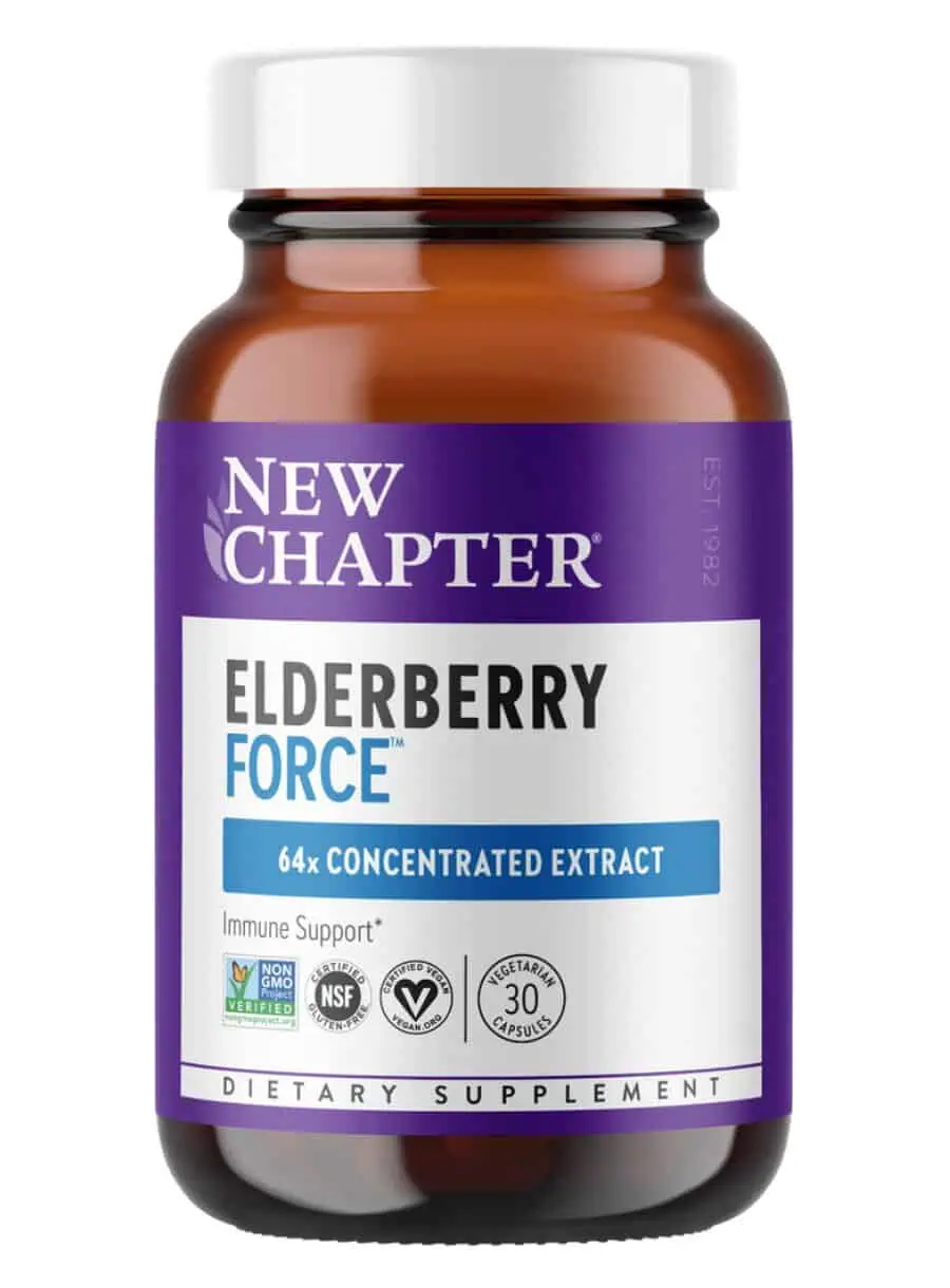 New Chapter Elderberry Force(TM) -- immune support, antioxidant action