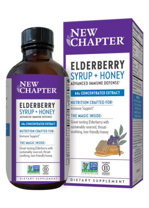 New Chapter Elderberry Syrup -- immune support, elderberry extract