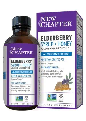 New Chapter Elderberry Syrup -- immune support, elderberry extract