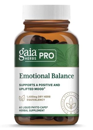 Gaia Herbs Emotional Balance — Herbal Supplement for Mood Support