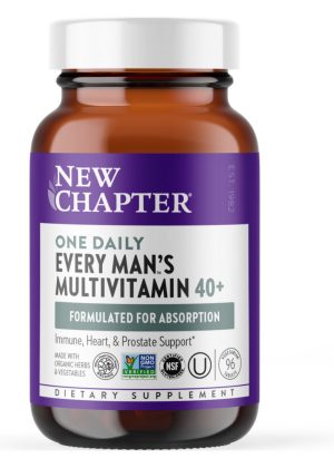 New Chapter Every Man's One Daily 40+ -- multivitamin for men, energy support
