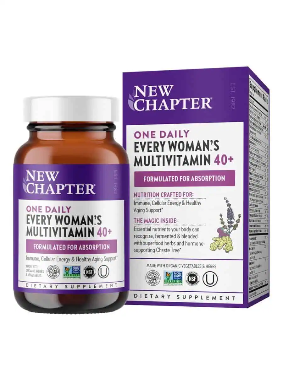New Chapter Every Woman's One Daily 40+ -- multivitamin for women, energy support