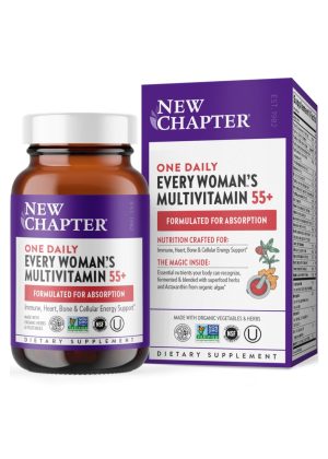 New Chapter Every Woman's One Daily 55+ -- multivitamin for women, daily vitamins