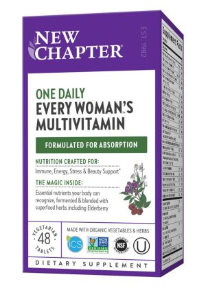 New Chapter Every Woman's One Daily -- women's multivitamin, whole-food nutrients