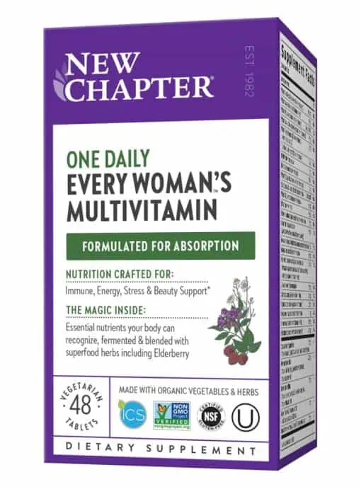 New Chapter Every Woman's One Daily -- women's multivitamin, whole-food nutrients