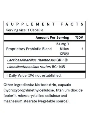 Jarrow Formulas Fem-Dophilus - 1 Billion CFU, probiotic for women - Back