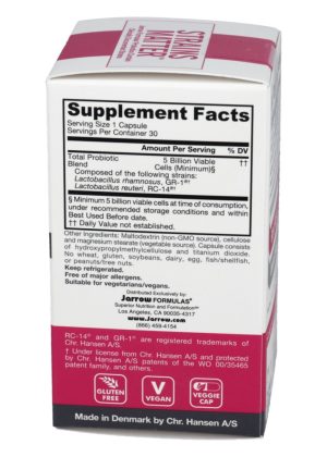Jarrow Formulas Fem-Dophilus -- probiotic supplement, vaginal health - Back