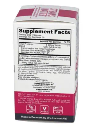 Jarrow Formulas Fem-Dophilus -- probiotic supplement, vaginal health - Back