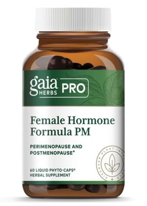 Gaia Herbs Female Hormone Formula PM — Hormonal Balance, Restful Sleep