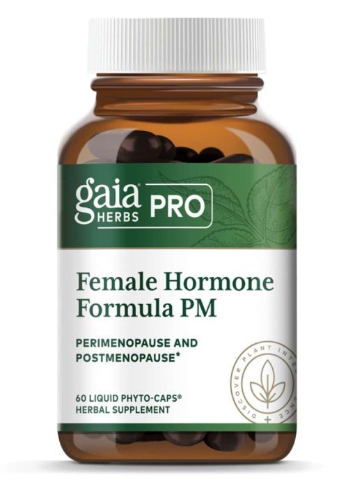 Gaia Herbs Female Hormone Formula PM — Hormonal Balance, Restful Sleep