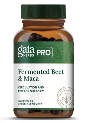 Gaia Herbs Fermented Beet & Maca — Circulation and Energy Support