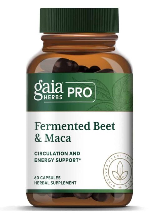 Gaia Herbs Fermented Beet & Maca — Circulation and Energy Support