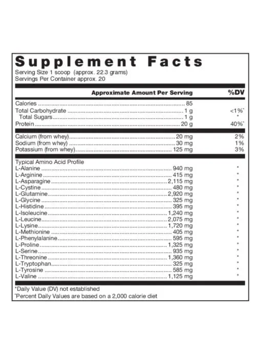 Klean Isolate Whey Protein (unflavored) - Image 4