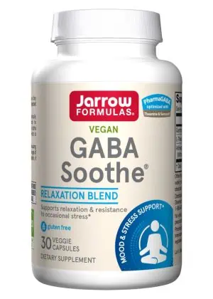 Jarrow Formulas Gaba Soothe -- mental focus, relaxation