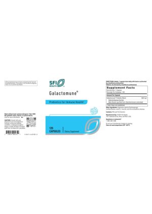 SFI Health Galactomune® — prebiotics, immune health - Back