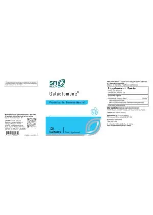 SFI Health Galactomune® — prebiotics, immune health - Back
