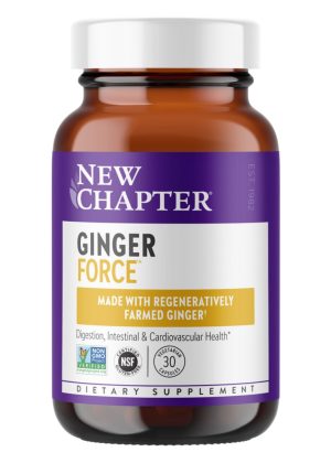 New Chapter Ginger Force(TM) -- ginger supplement, digestive health