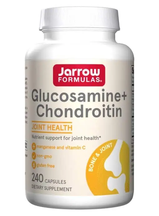 Jarrow Formulas Glucosamine + Chondroitin -- joint health, glucosamine supplement