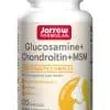 Jarrow Formulas Glucosamine + Chondroitin + MSM -- joint health support, glucosamine sulfate