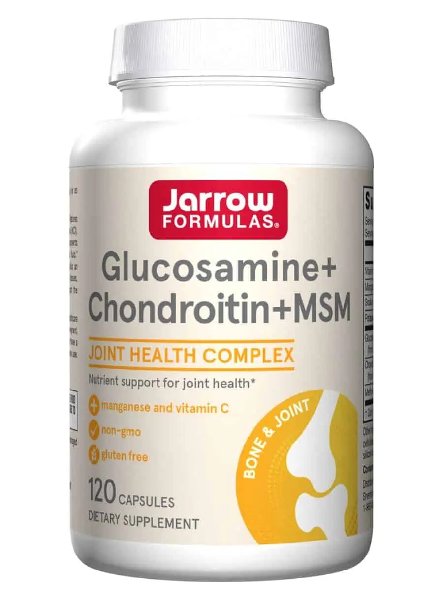 Jarrow Formulas Glucosamine + Chondroitin + MSM -- joint health support, glucosamine sulfate