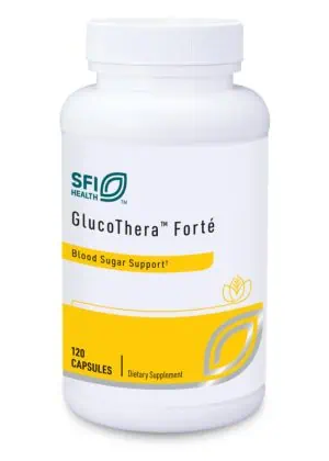 GlucoThera™ Forté by SFI Health — Blood Sugar Support, Dietary Supplement