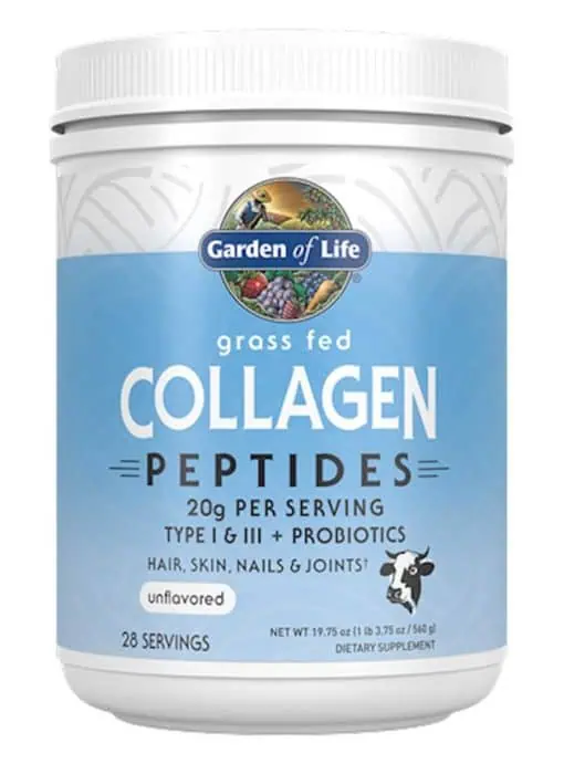 Garden of Life Grass Fed Collagen Peptides — collagen, skin elasticity
