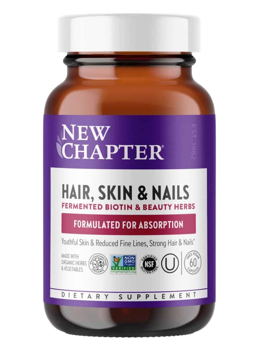 New Chapter Hair, Skin & Nails -- beauty supplement, organic algae