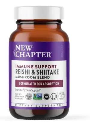 New Chapter Immune Support Reishi & Shiitake -- immune support, mushroom blend