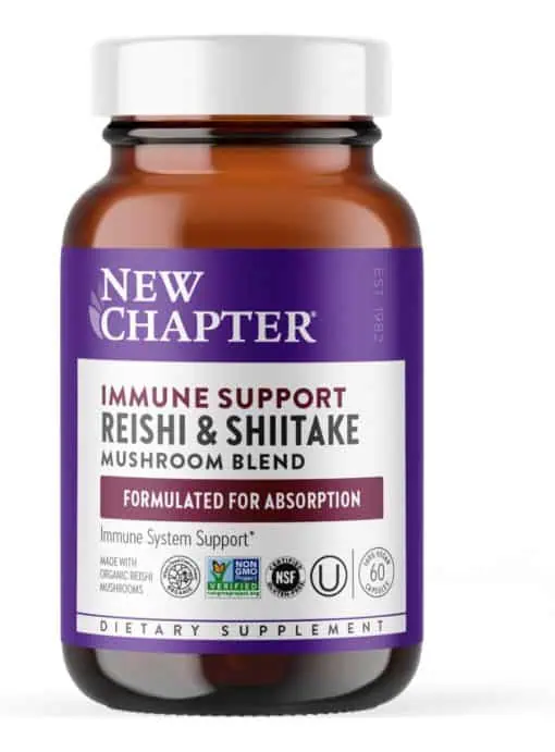 New Chapter Immune Support Reishi & Shiitake -- immune support, mushroom blend