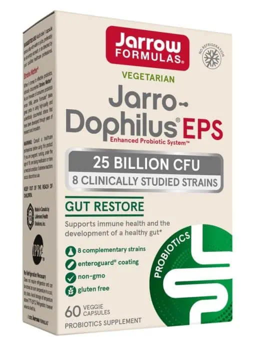 Jarrow Formulas Jarro-Dophilus EPS 25 Billion CFU -- probiotics, gut health
