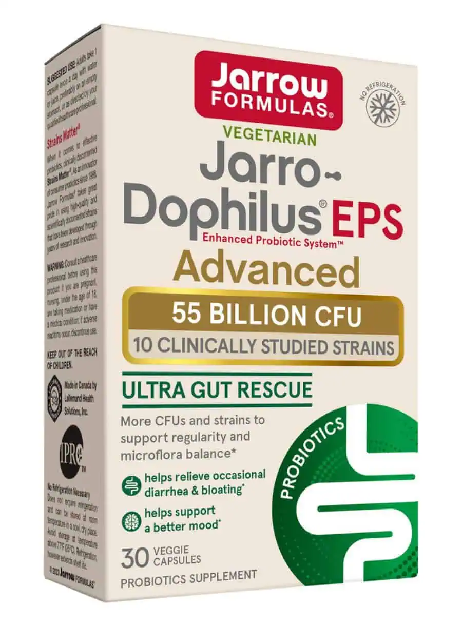 Jarrow Formulas Jarro-Dophilus EPS Advanced -- probiotics, gut health