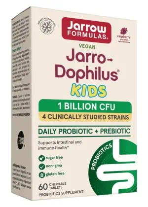 Jarrow Formulas Jarro-Dophilus Kids -- probiotic for kids, chewable tablets